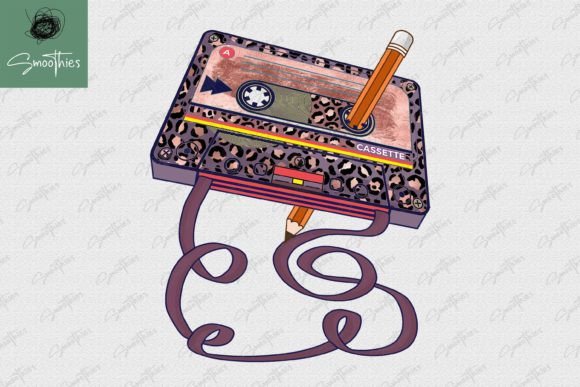 Download 80s Cassette Tape Pencil Throwback Music - Cassette tape Collection